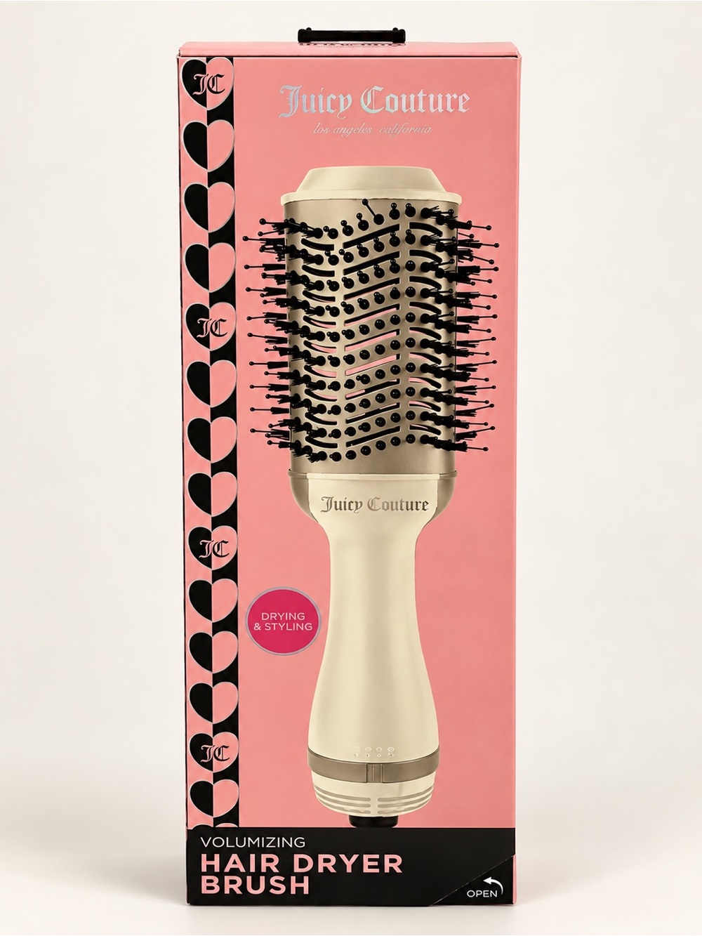 Juicy Couture White Volumizing Hair Dryer Brush